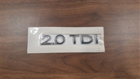 VW 2.0 TDI Badge