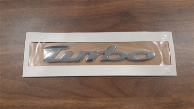 VW Turbo Badge